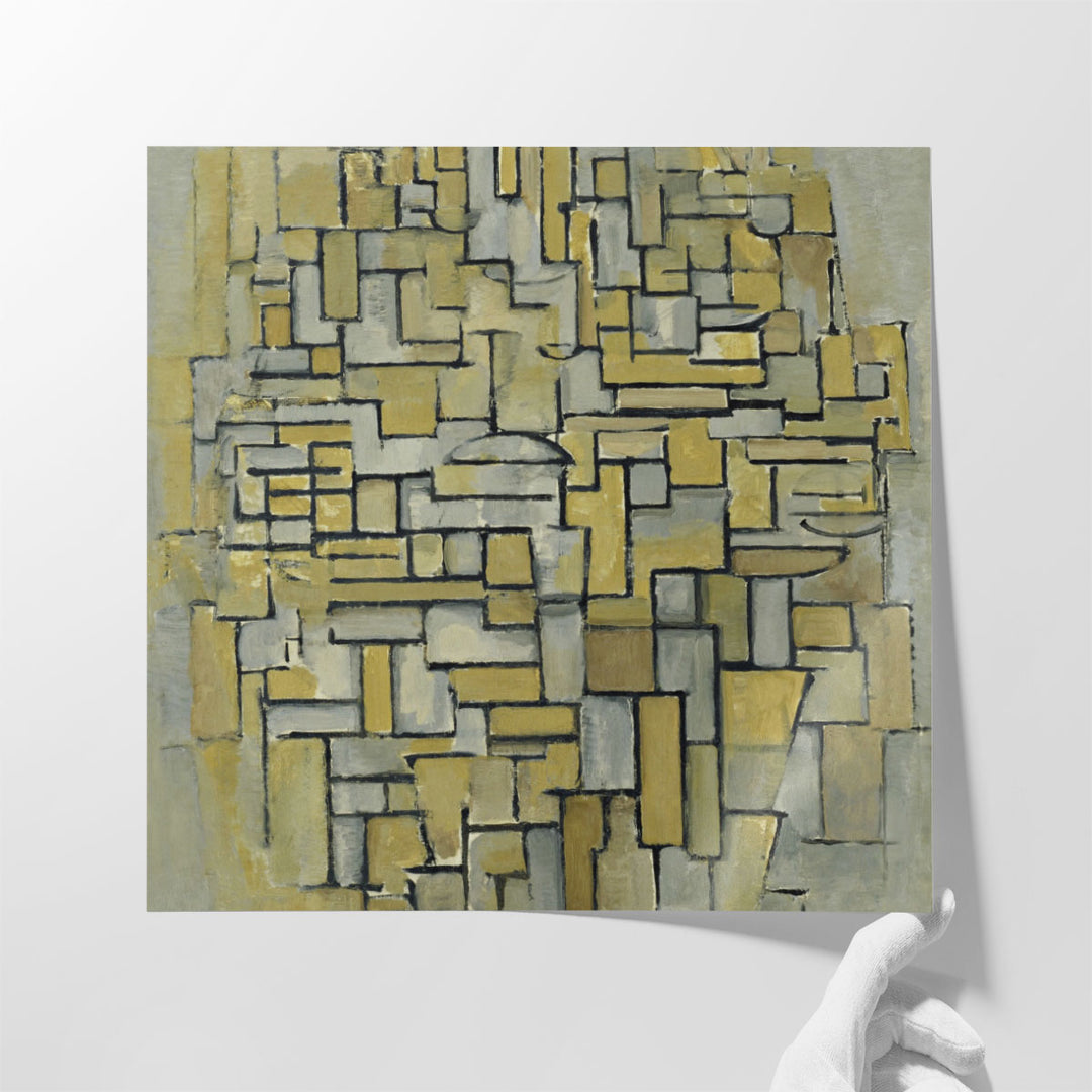 Composition in Brown and Gray, 1913 - Canvas Print Wall Art