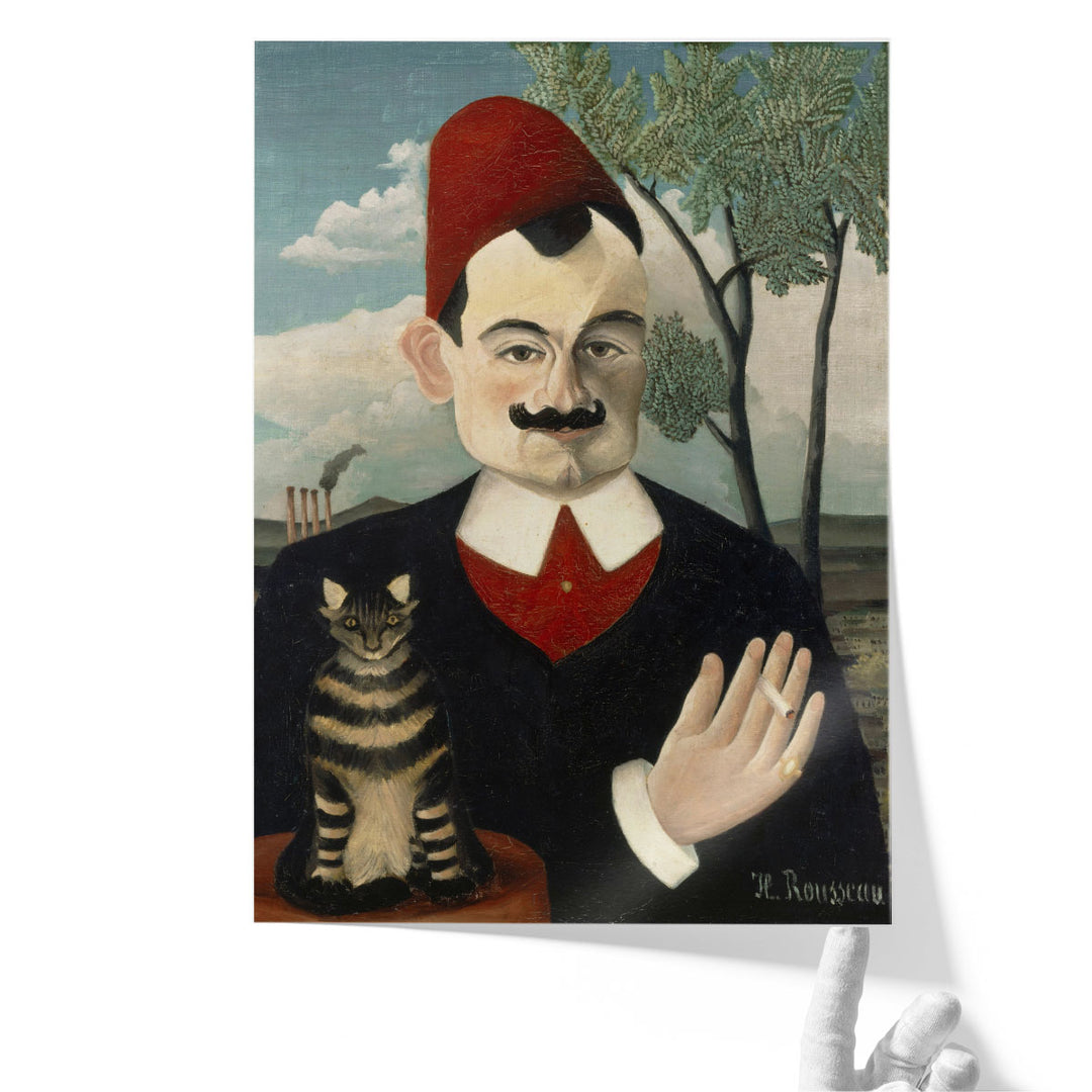 Portrait of Mr. X - Canvas Print Wall Art