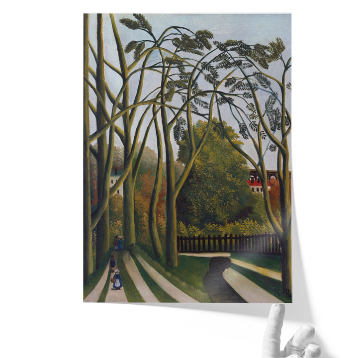 The Banks of the Bievre near Bicetre - Canvas Print Wall Art
