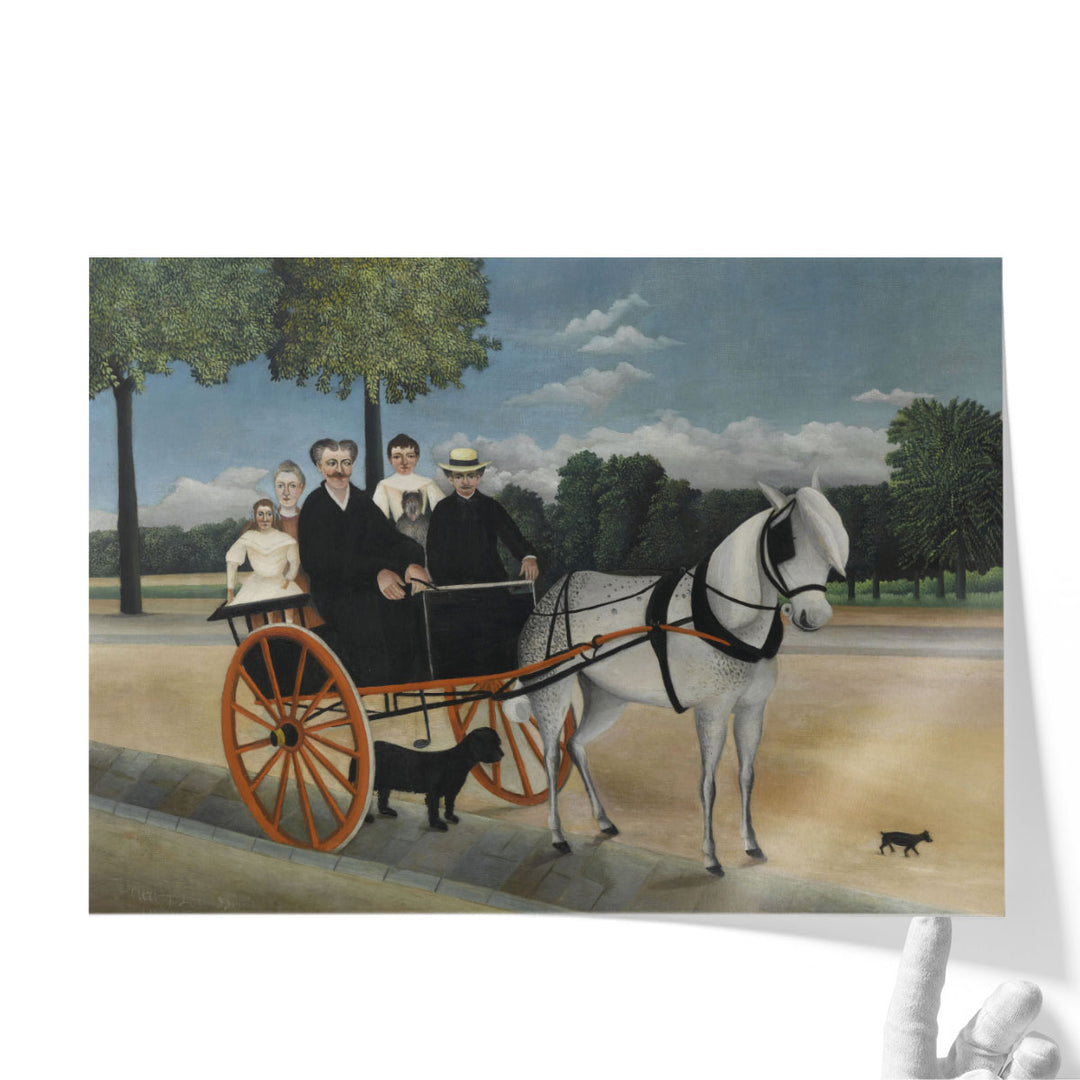 La Carriole du pere Junier - Canvas Print Wall Art