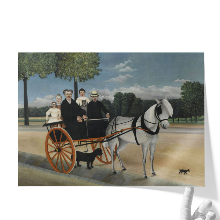 La Carriole du pere Junier - Canvas Print Wall Art