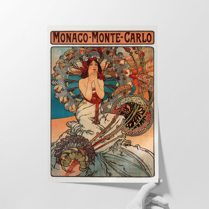 Monaco Monte Carlo - Canvas Print Wall Art