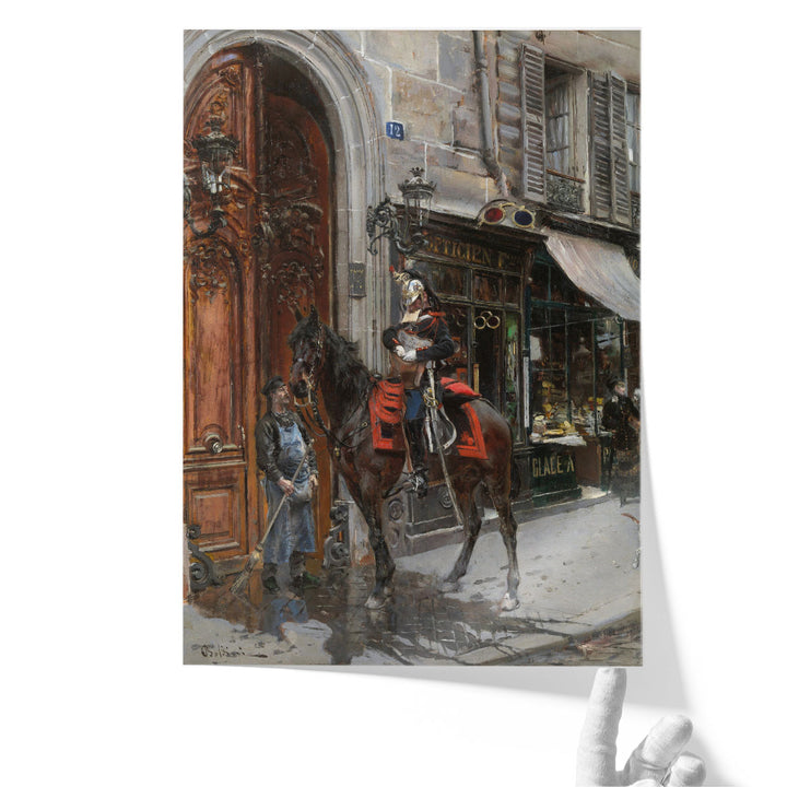 The Dispatch Bearer - Canvas Print Wall Art