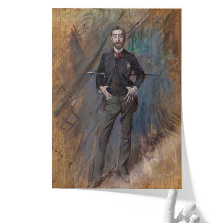 Portrait of John Singer Sargent - Canvas Print Wall Art