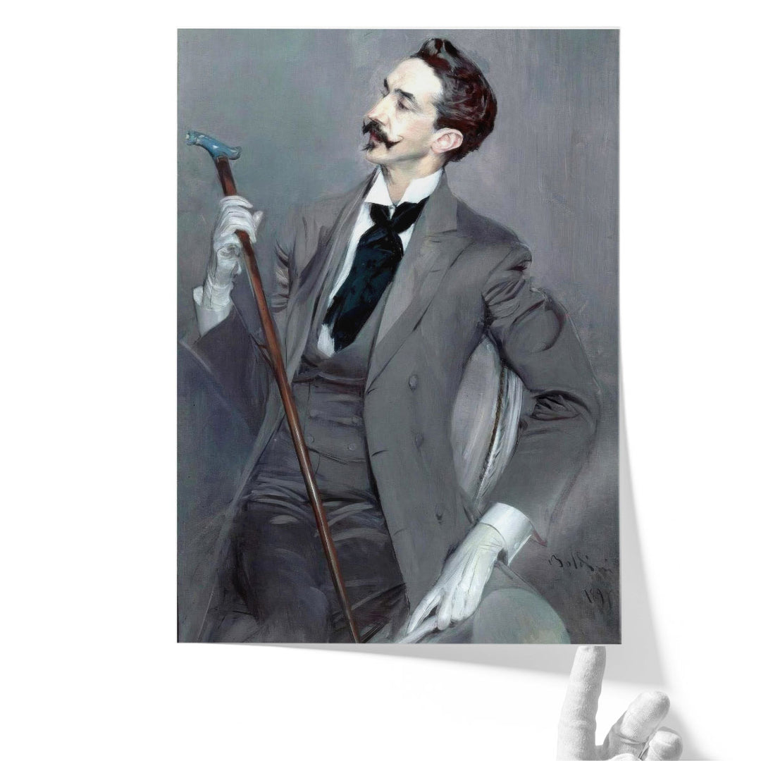 Count Robert de Montesquiou, 1897 - Canvas Print Wall Art