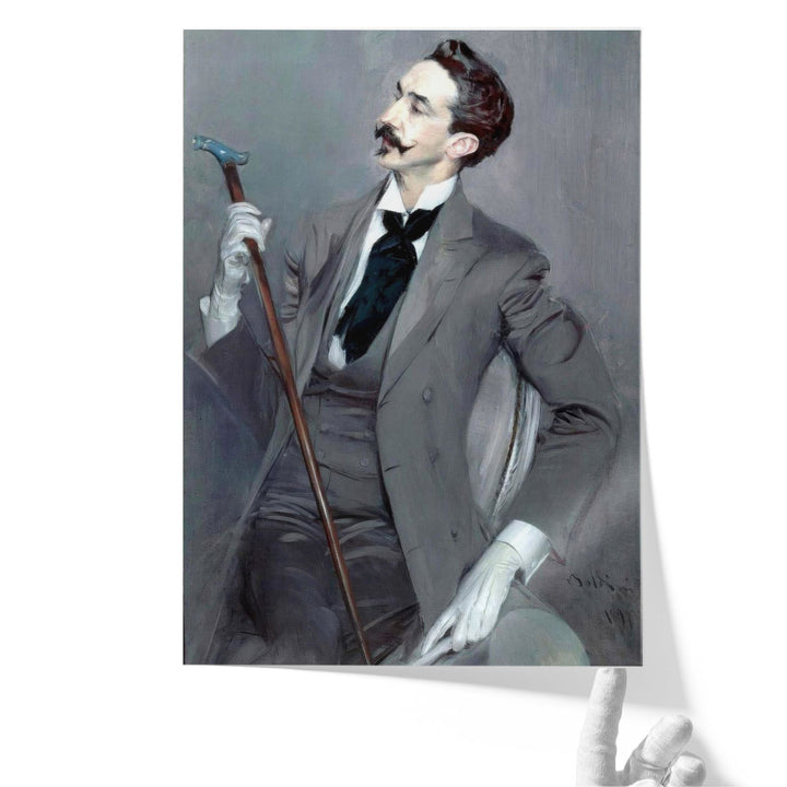 Count Robert de Montesquiou, 1897 - Canvas Print Wall Art