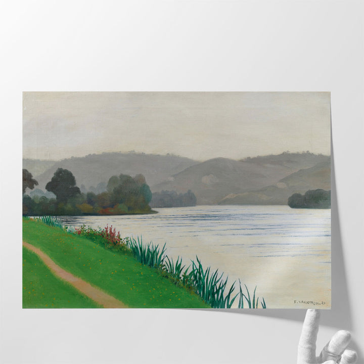 Seine at Tournedos, 1922 - Canvas Print Wall Art
