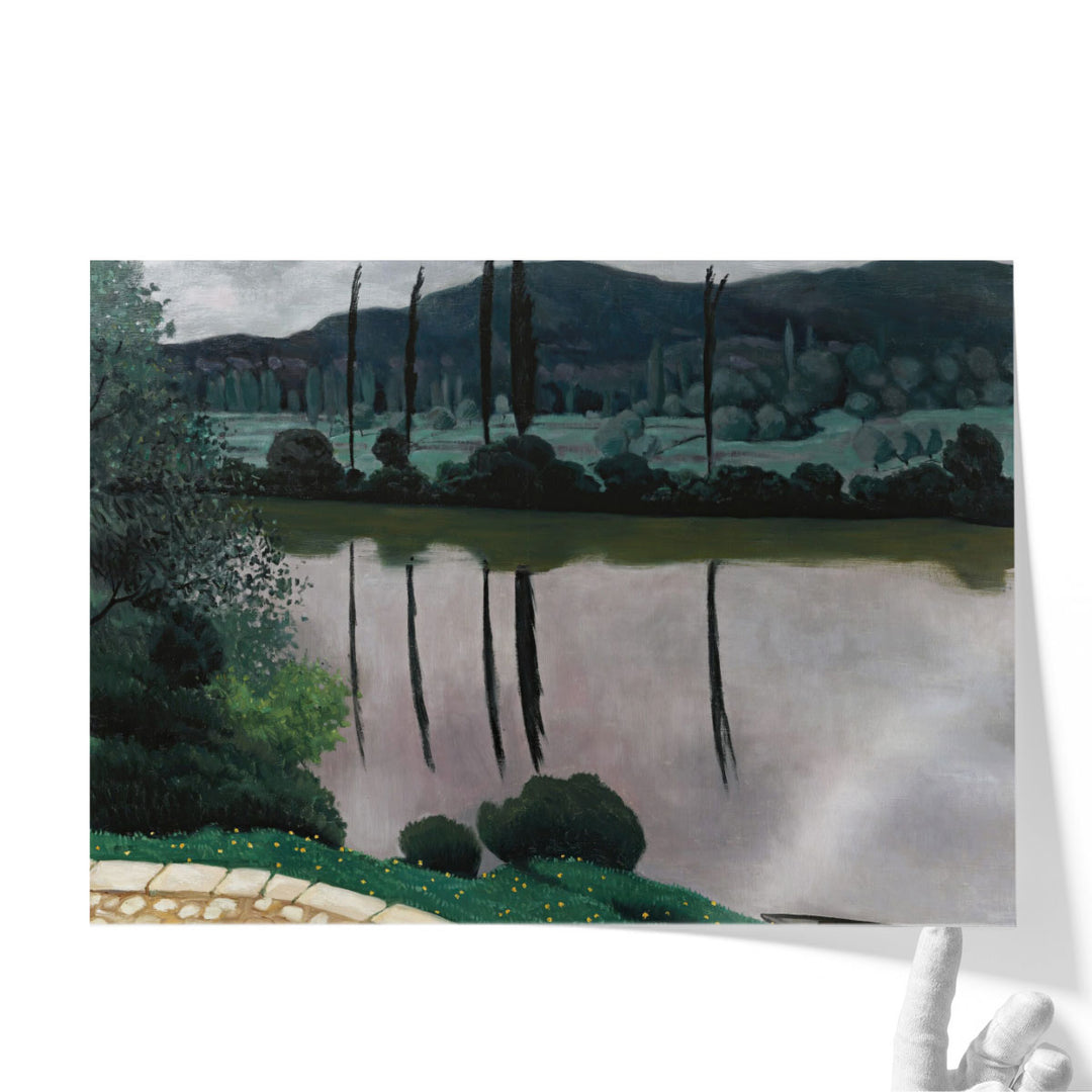 The Dordogne in Vitrac, 1925 - Canvas Print Wall Art