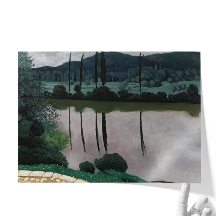 The Dordogne in Vitrac, 1925 - Canvas Print Wall Art