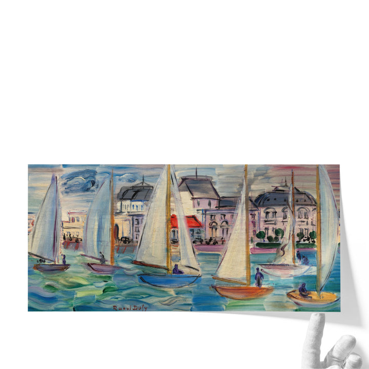 Régates à Deauville, 1934 - Canvas Print Wall Art