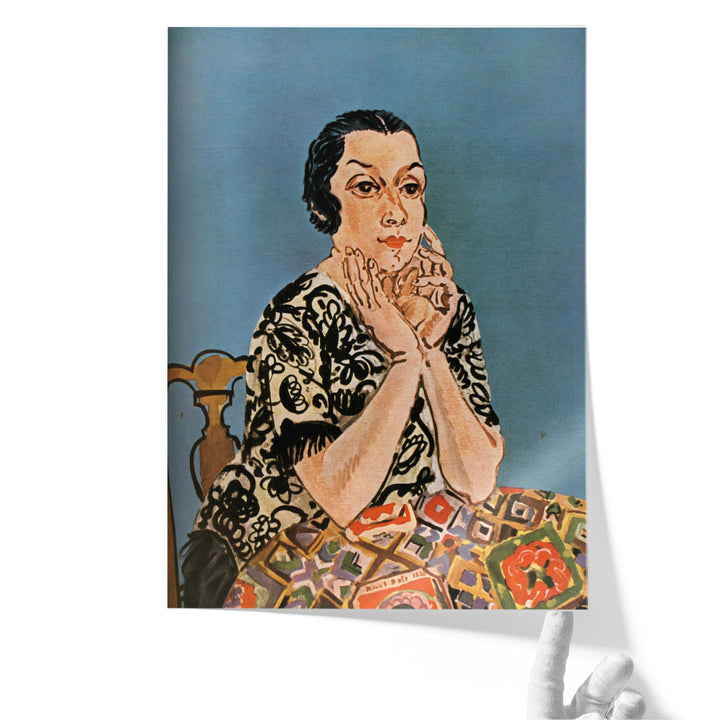 Portrait of Mrs. Dufy, 1930 - Canvas Print Wall Art