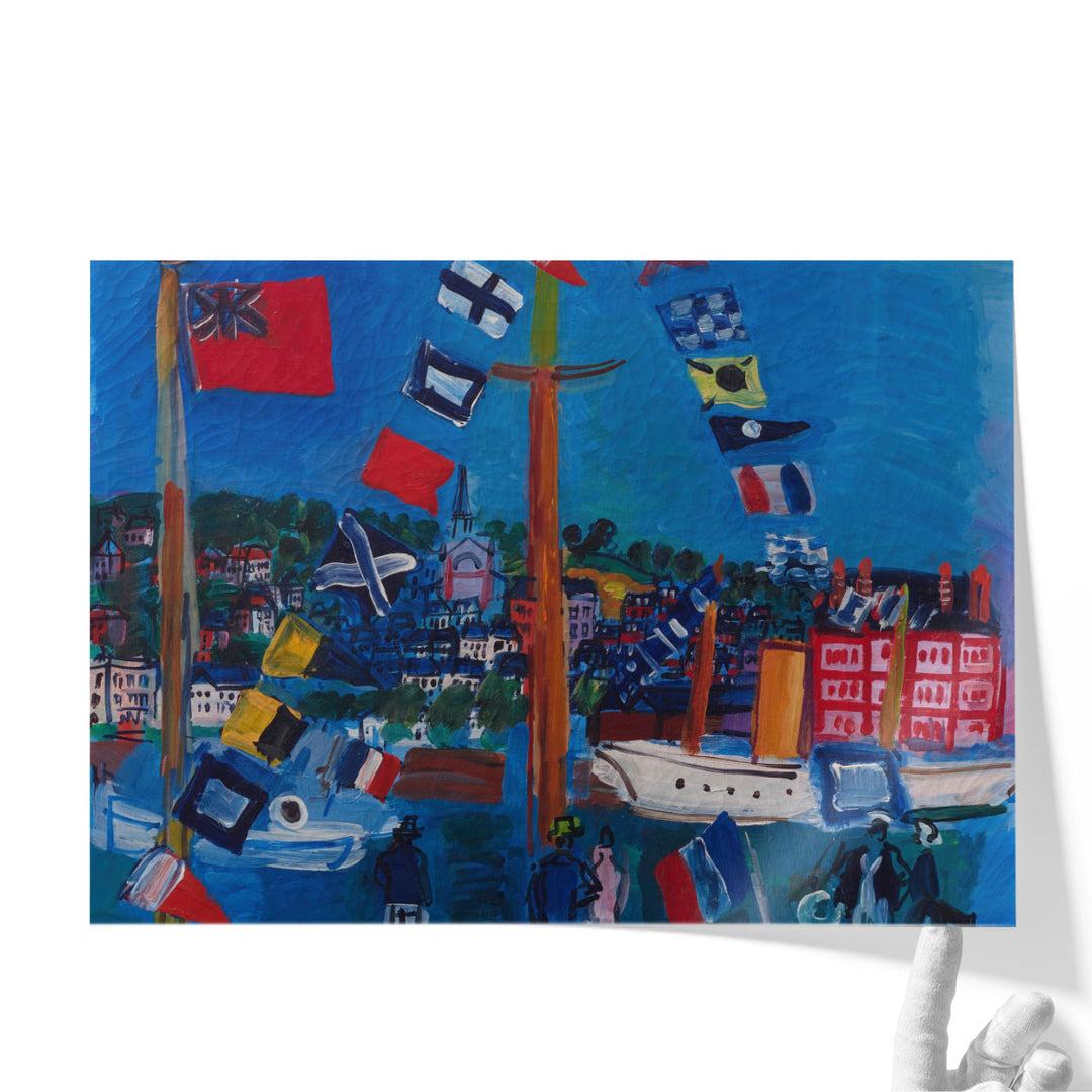 Le Bassin à Deauville - Canvas Print Wall Art