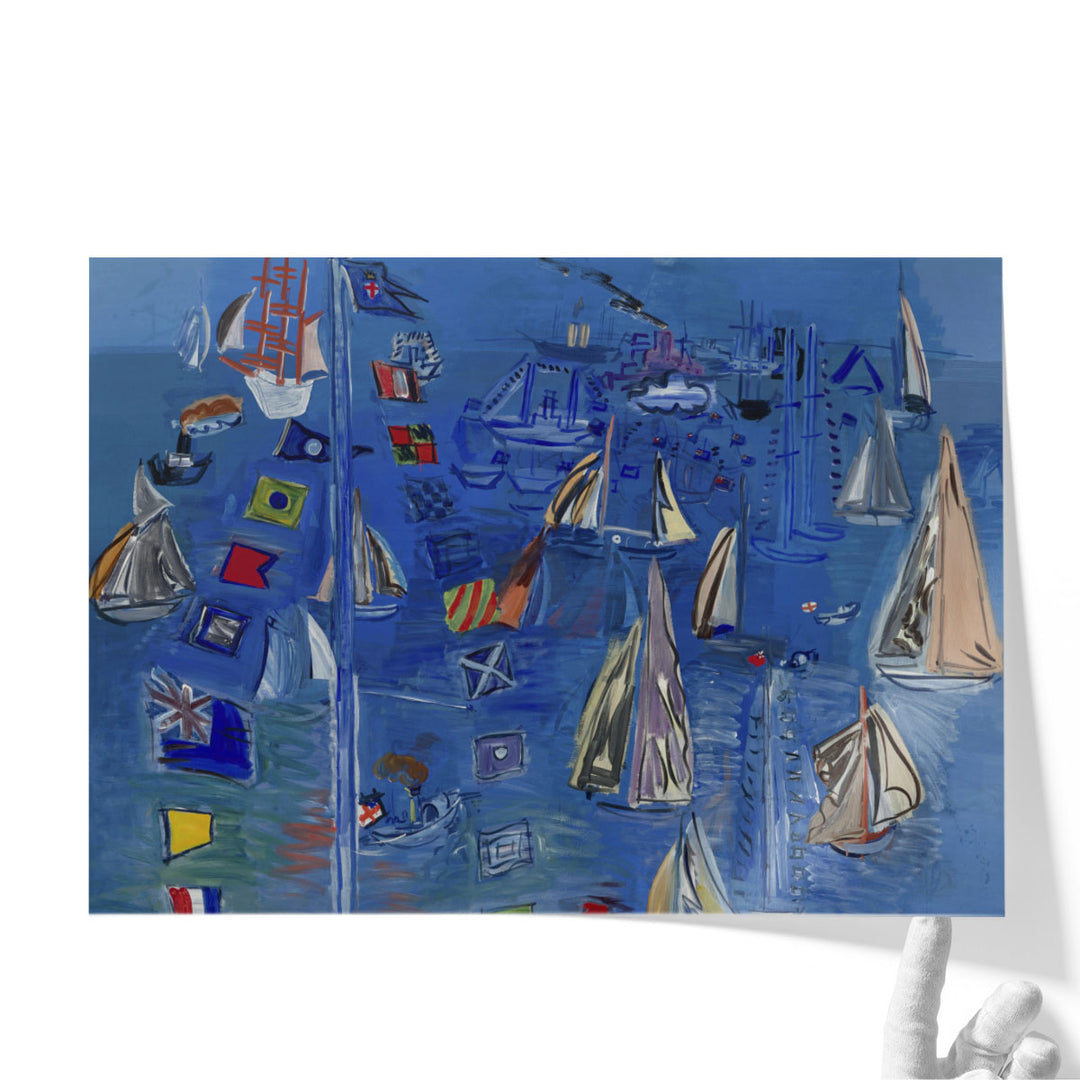 Regatta at Cowes - Canvas Print Wall Art