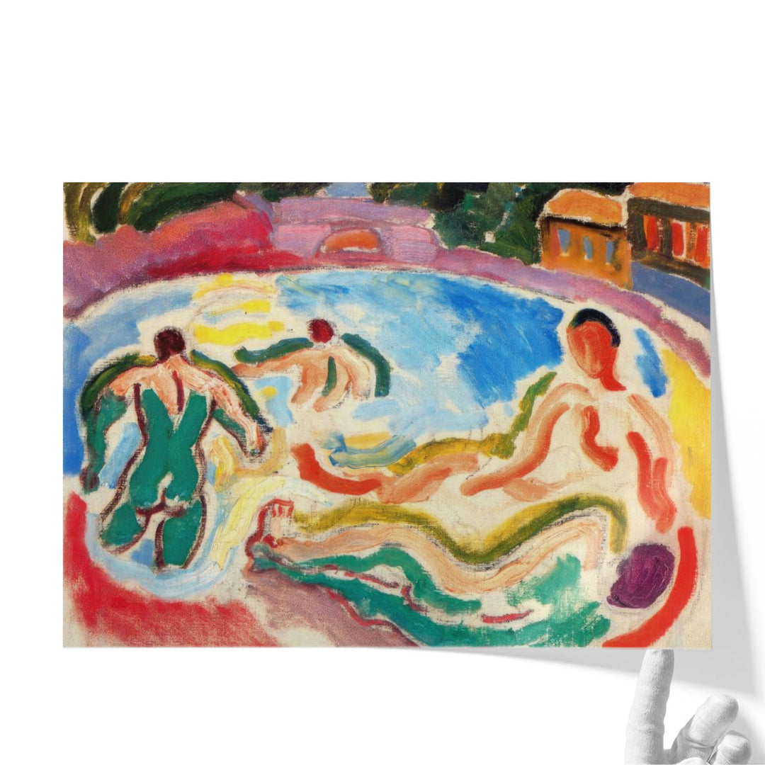 Bathers, 1908 - Canvas Print Wall Art