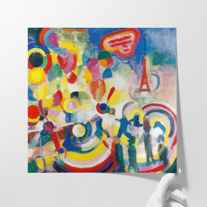 Homage to Blériot - Canvas Print Wall Art