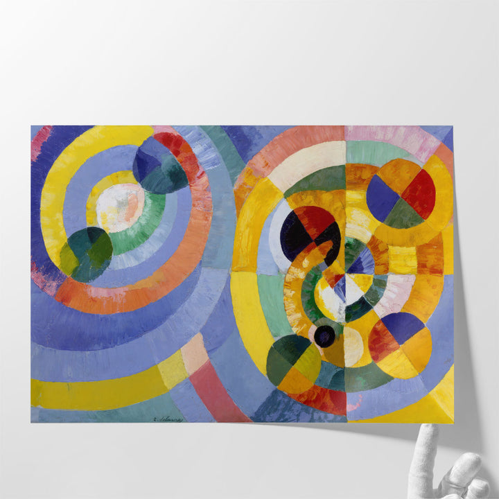 Circular Forms - Canvas Print Wall Art
