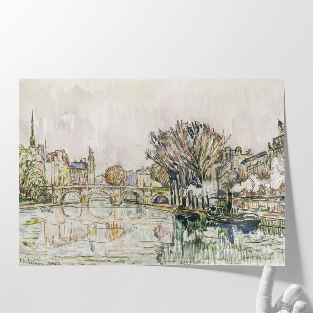 The Pont Neuf, Paris - Canvas Print Wall Art