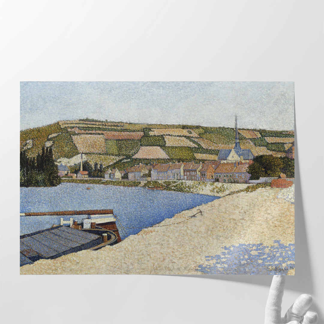 Les Andelys, Côte d’Aval - Canvas Print Wall Art