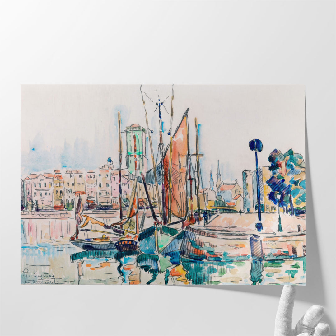 La Rochelle, 1911 - Canvas Print Wall Art