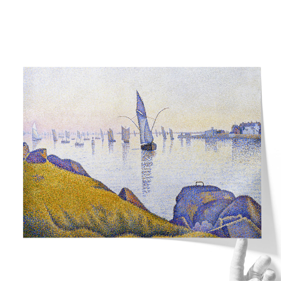Evening Calm, Concarneau, Opus - Canvas Print Wall Art