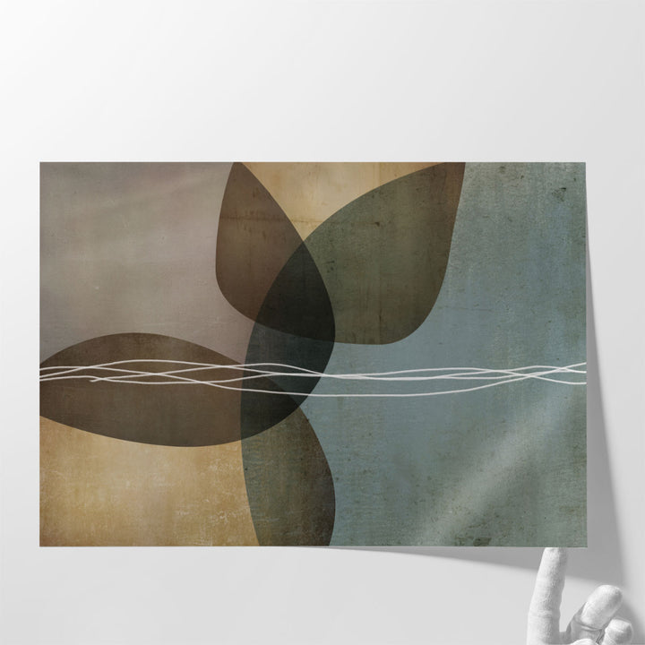 Organic Shapes 2 - Canvas Print Wall Art