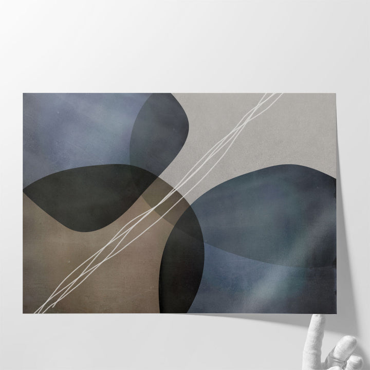 Organic Shapes 3 - Canvas Print Wall Art