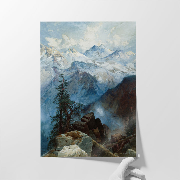 Summit of the Sierras - Canvas Print Wall Art