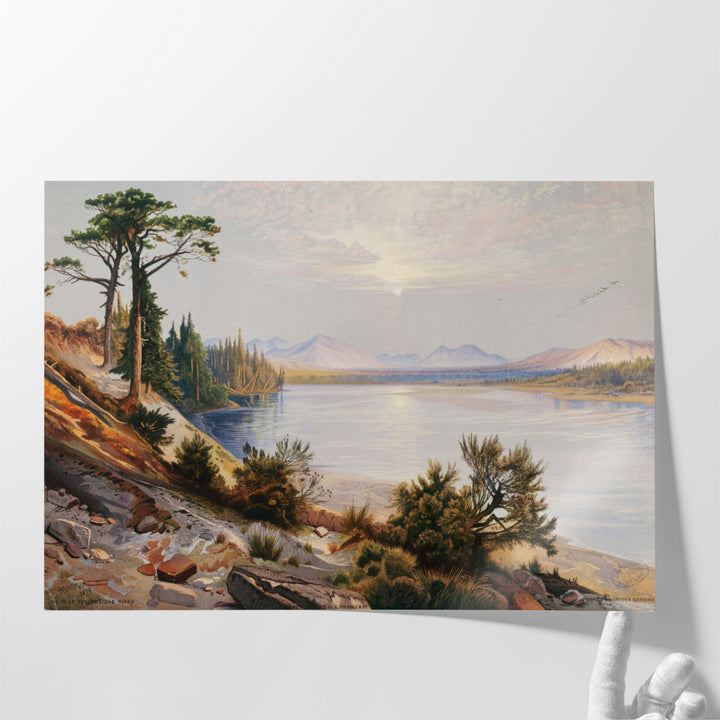 Head of Yellowstone River, 1875 - Canvas Print Wall Art