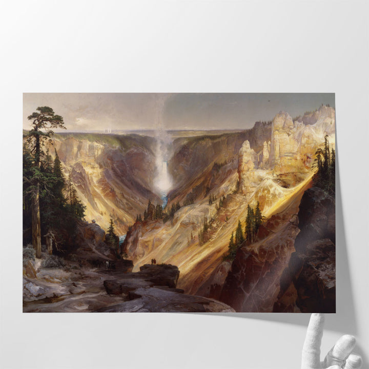 Grand Canyon of the Yellowstone - Canvas Print Wall Art