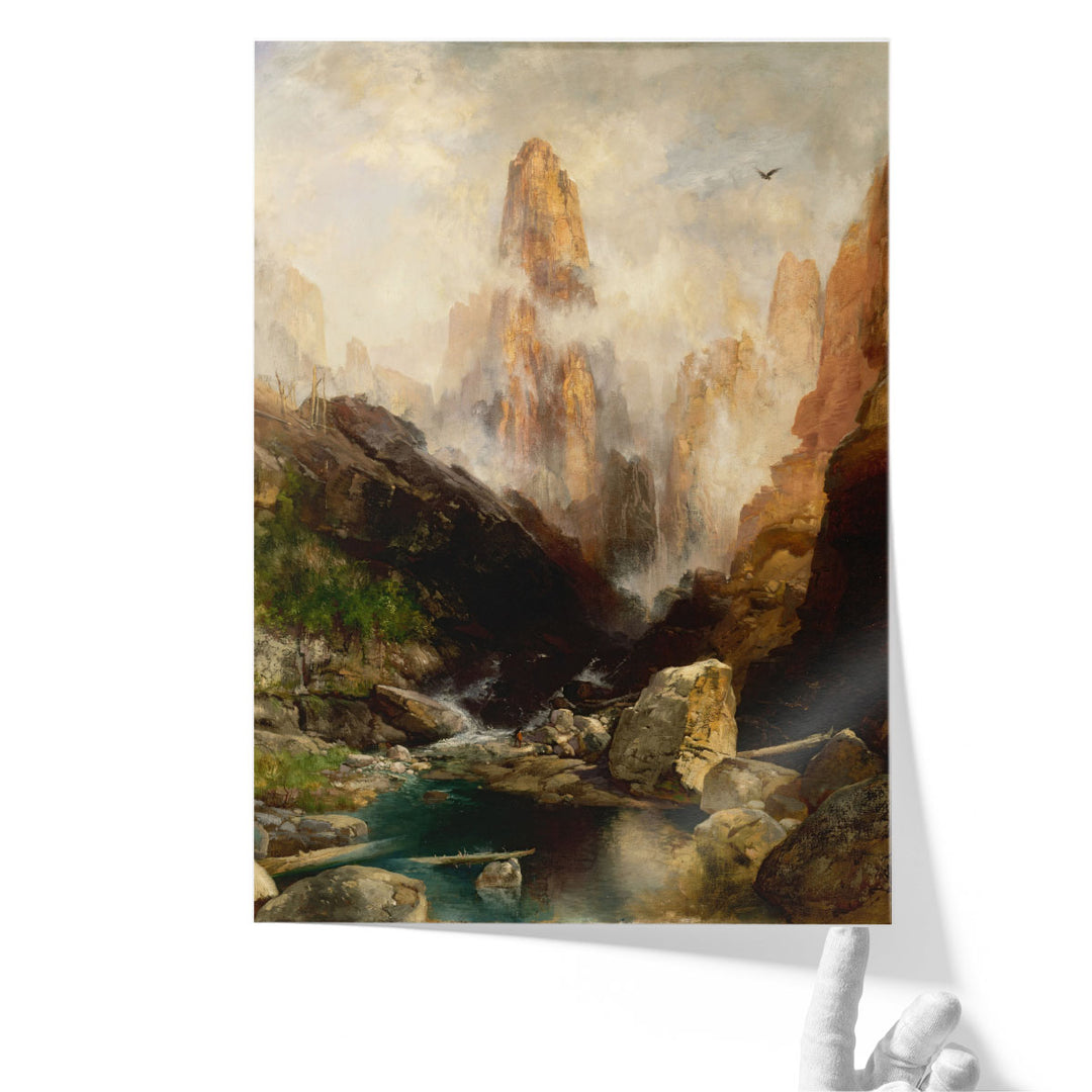 Mist in Kanab Canyon, Utah - Canvas Print Wall Art