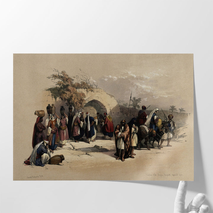 The Fountain of Mary - Canvas Print Wall Art
