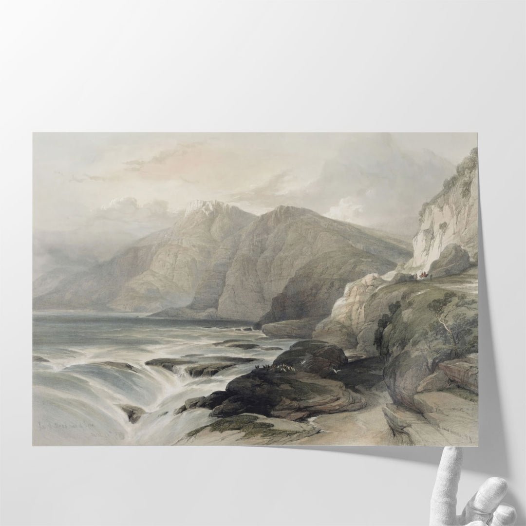 Ras-el Abiad, Coast of Syria - Canvas Print Wall Art
