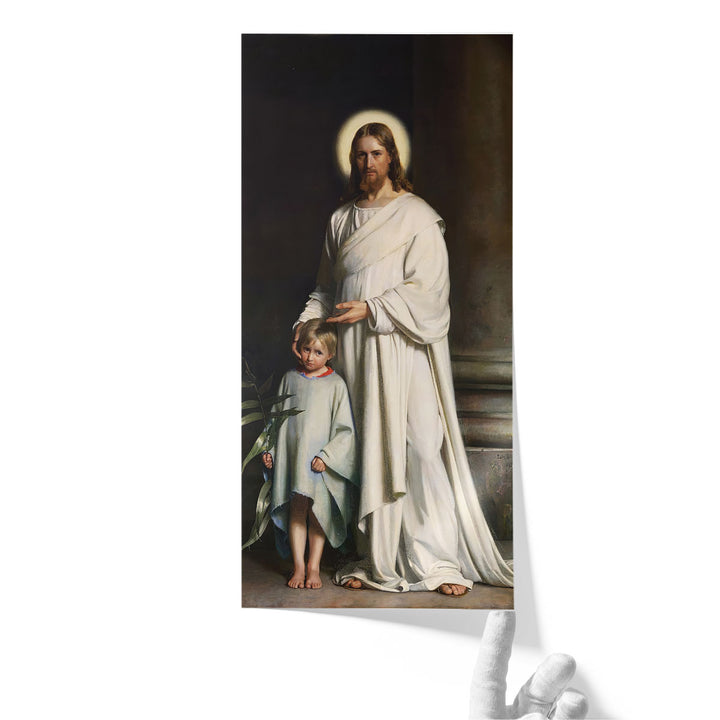 Christ Blessing the Little Child - Canvas Print Wall Art