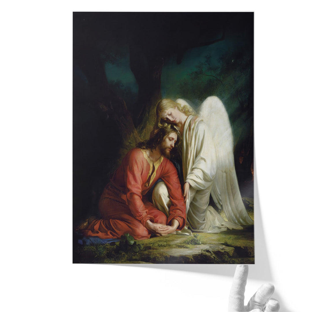 Christ at Gethsemane - Canvas Print Wall Art