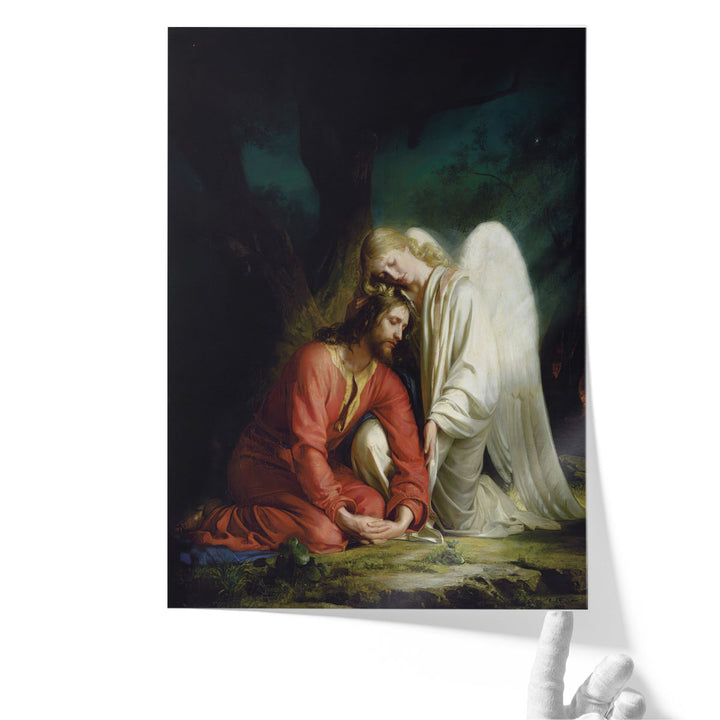 Christ at Gethsemane - Canvas Print Wall Art