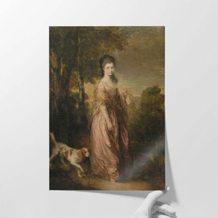 Mrs. Lowndes Stone, 1775 - Canvas Print Wall Art
