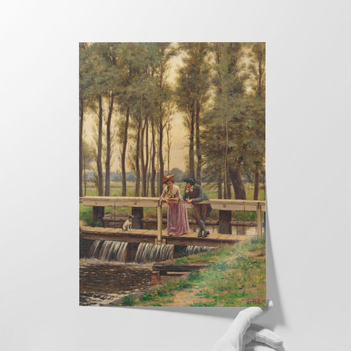 The Trysting Place - Canvas Print Wall Art