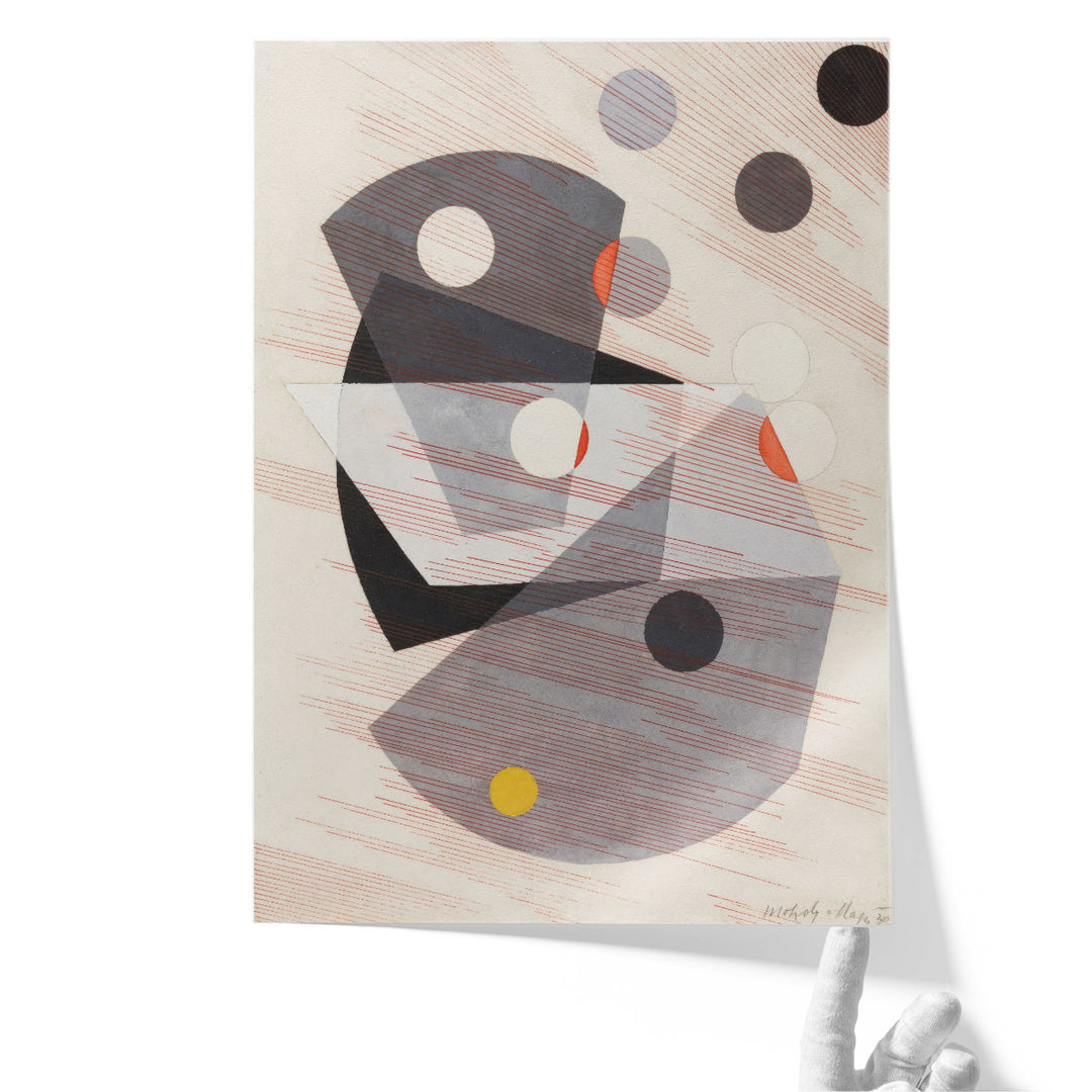 Grey Overlappings, 1930 - Canvas Print Wall Art