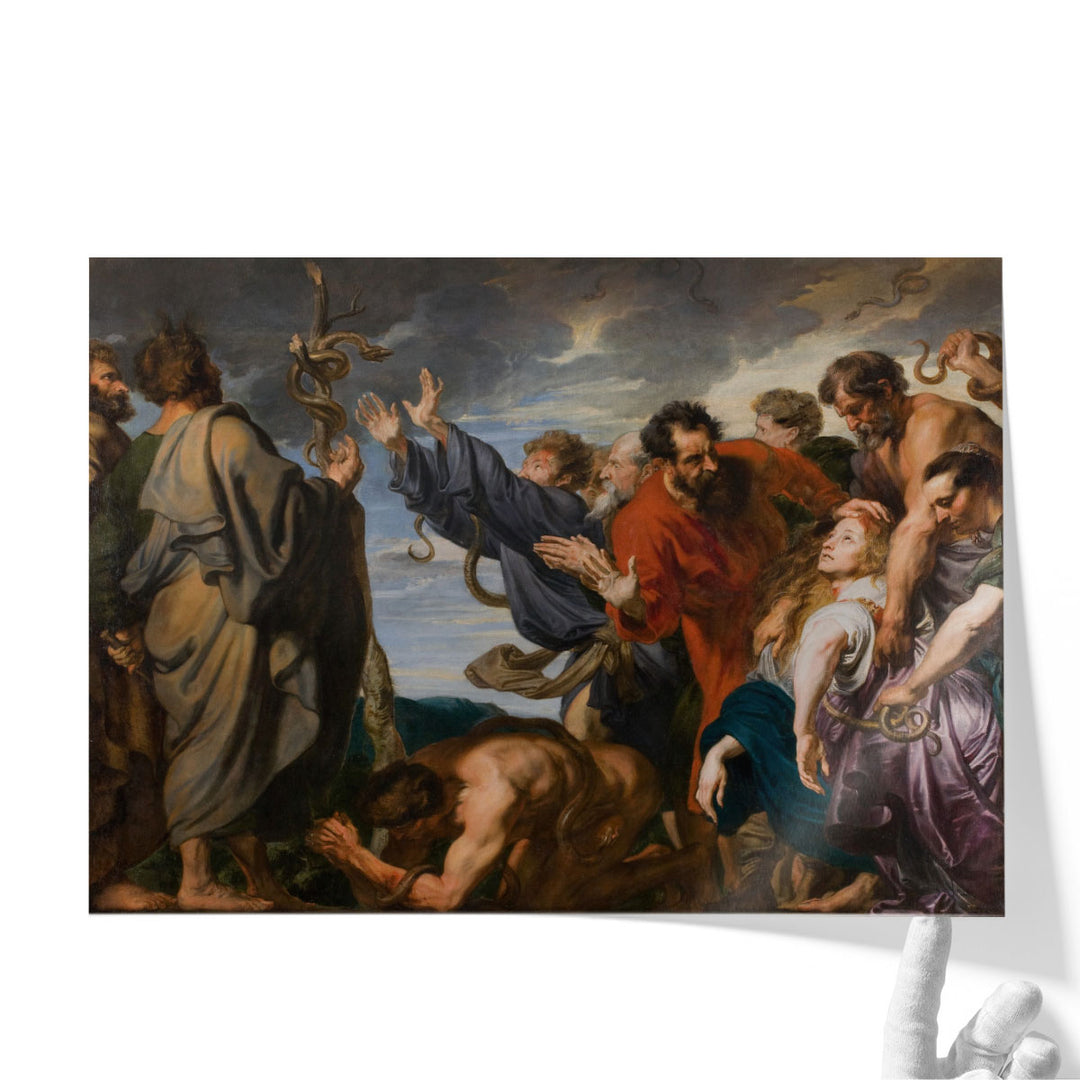 The Brazen Serpent - Canvas Print Wall Art