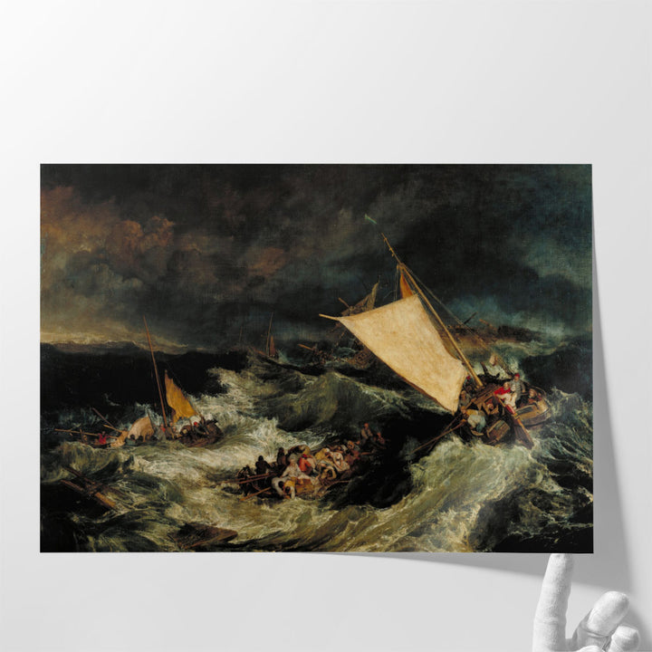 The Shipwreck - Canvas Print Wall Art