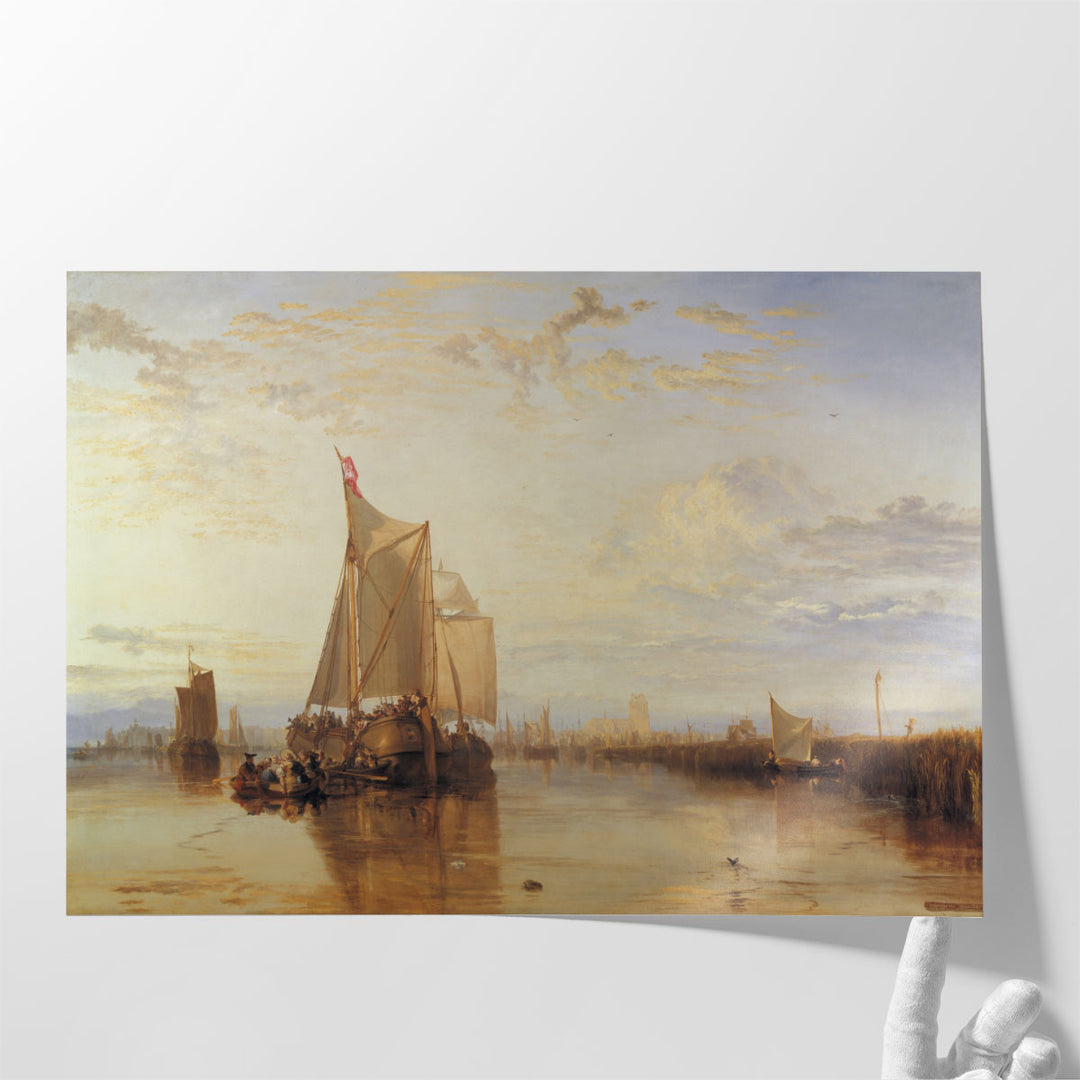 The Dort Packet, Boat from Rotterdam Becalmed - Canvas Print Wall Art
