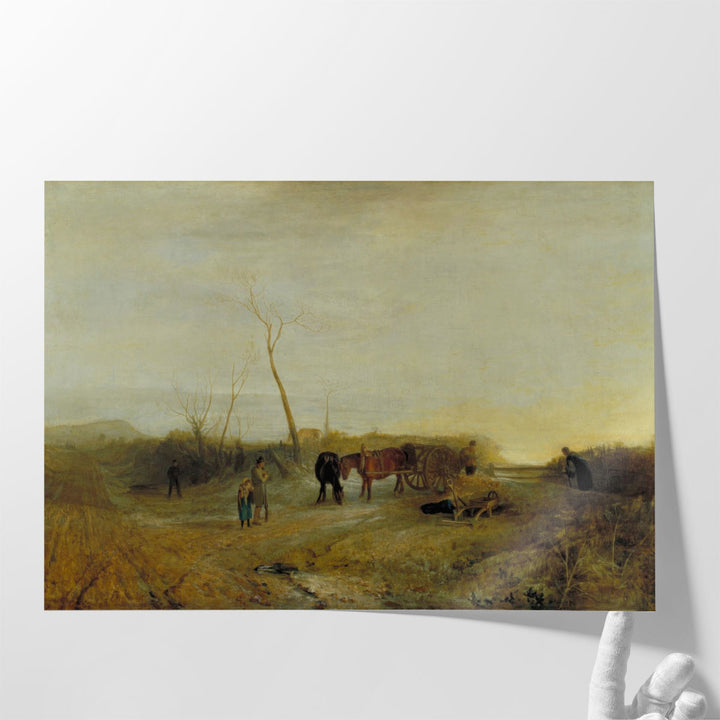 Frosty Morning - Canvas Print Wall Art