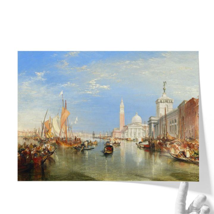 Venice, The Dogana and San Giorgio Maggiore - Canvas Print Wall Art