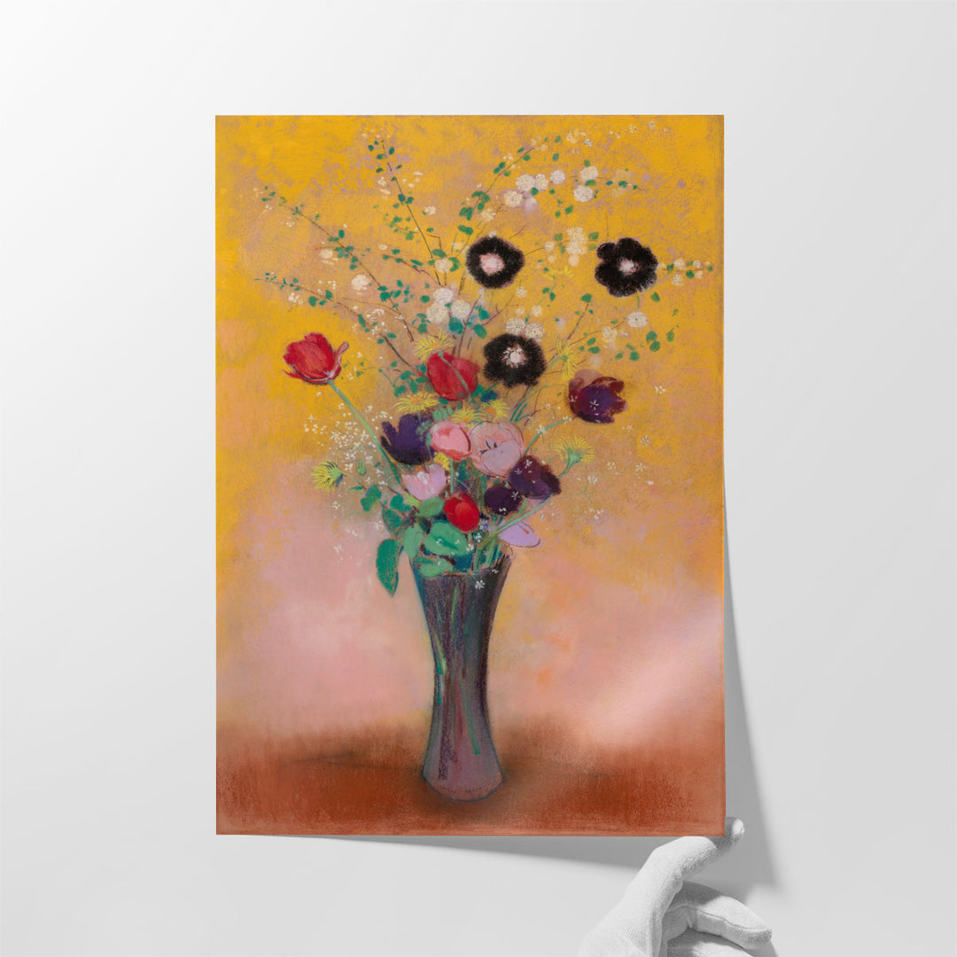 Vase of Flowers, 1916 - Canvas Print Wall Art