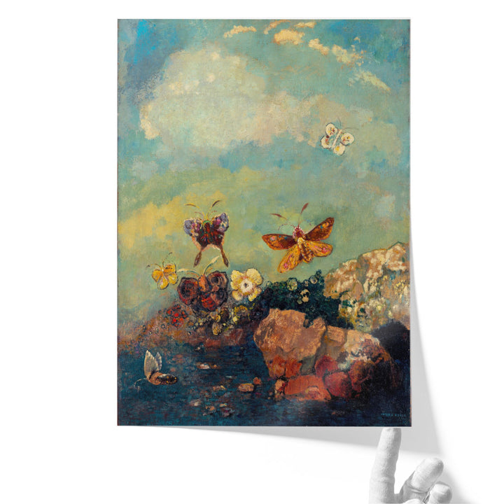 Butterflies, 1910 - Canvas Print Wall Art