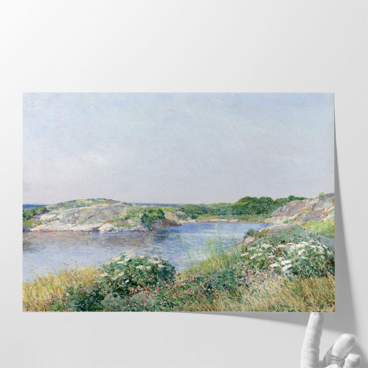 The Little Pond, Appledore - Canvas Print Wall Art