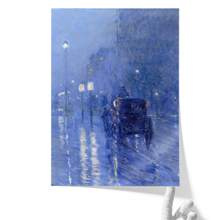 Rainy Midnight - Canvas Print Wall Art