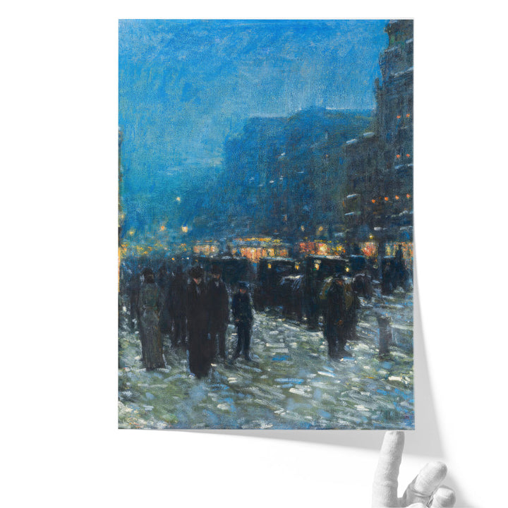 Broadway and 42nd Street - Canvas Print Wall Art