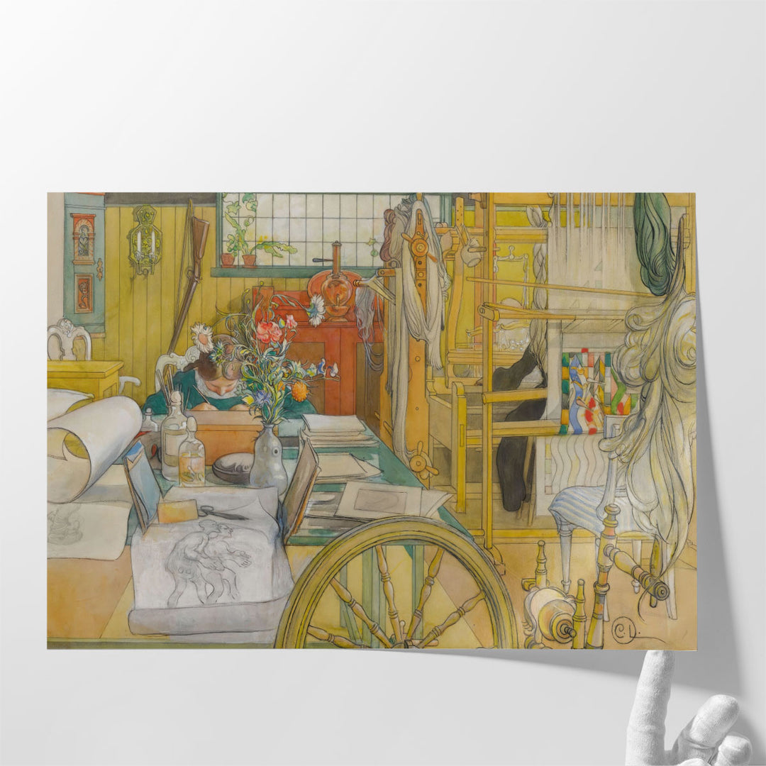The Workshop - Canvas Print Wall Art