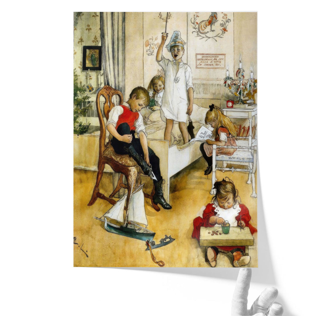 Christmas Morning, 1894 - Canvas Print Wall Art